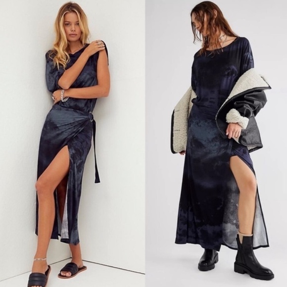 Free People Alyssa Wrap Maxi Dress - Picture 7 of 7